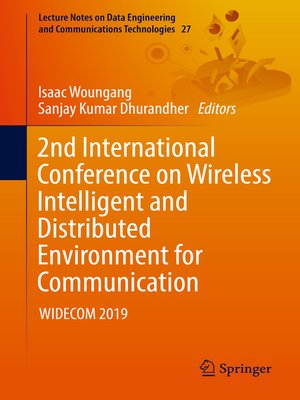 cover image of 2nd International Conference on Wireless Intelligent and Distributed Environment for Communication
